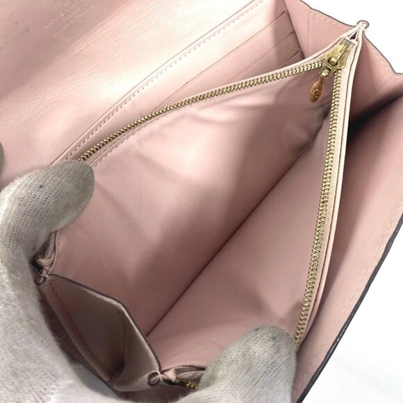 LOUIS VUITTON M90081 MonogramVernis Portefeuille-Sarah Bi-fold Flap Long Wallet - Picture 13 of 16